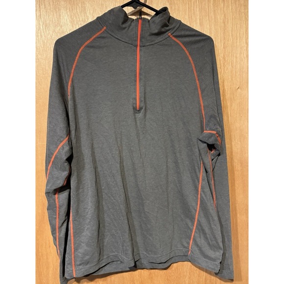 Cloudveil Mens 1/4 Zip Base Layer Outdoors Hiking Golf Size L (G1) - Picture 1 of 5